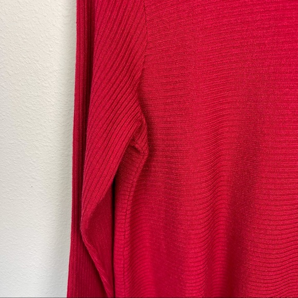 NWT Investments Plus Size Red Turtleneck sweater - Picture 8 of 13